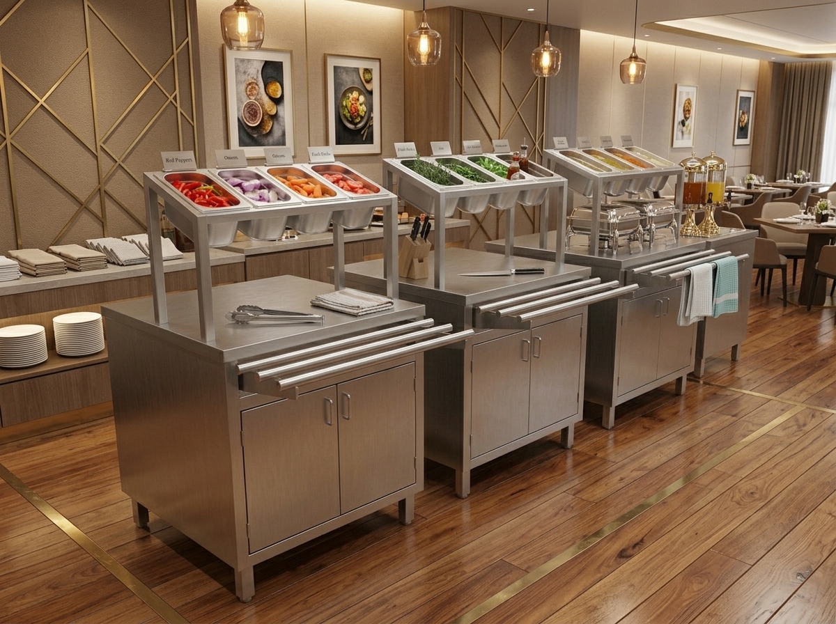 Cutlery Counter with tray slider — photo 8 of 9