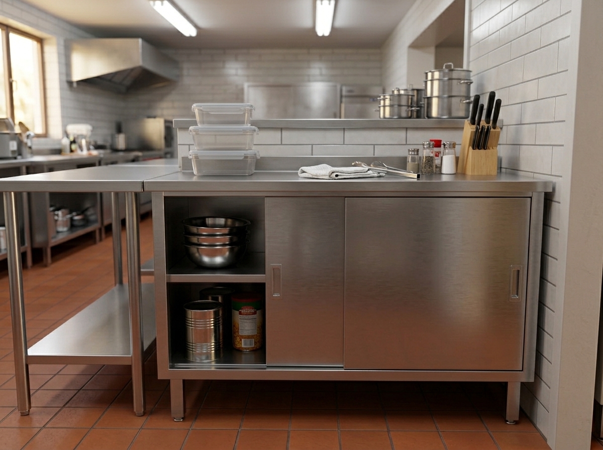 Counter with sliding doors — photo 5 of 5