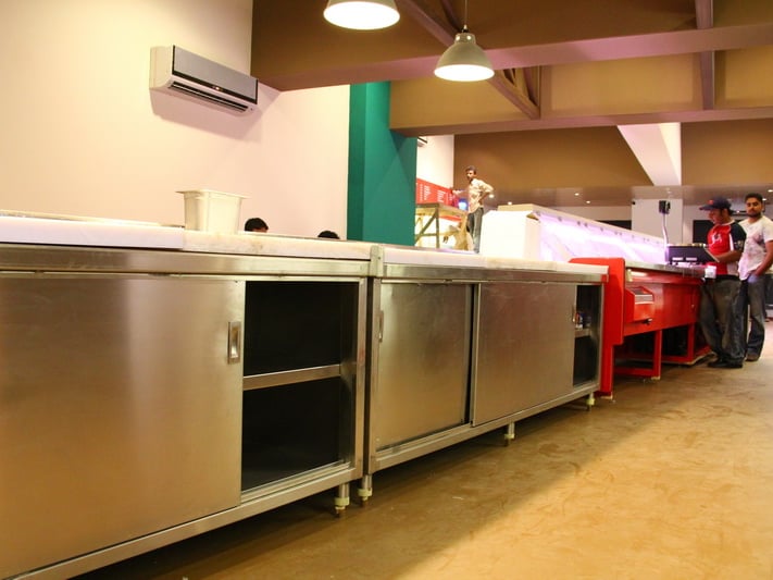Counter with Sliding Doors — photo 2 of 5