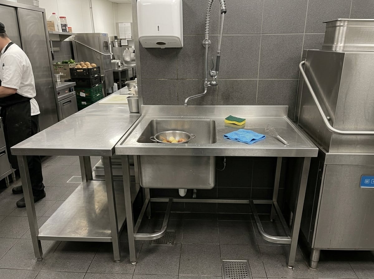 Single Bowl Sink Table — photo 4 of 4