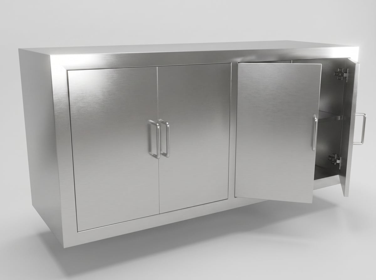 Wall Cabinet with Flap Doors
