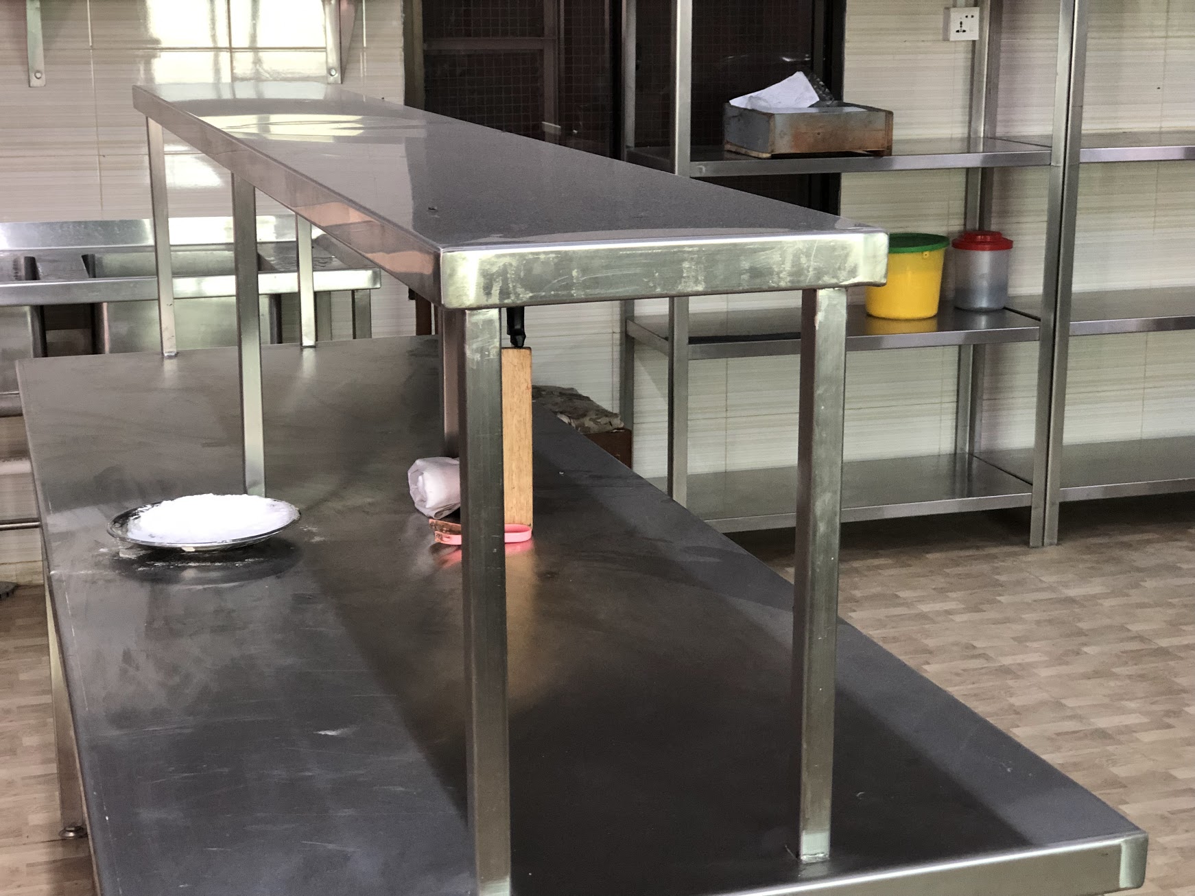 Work Table with 1 under shelf and 1 over shelf — photo 2 of 5