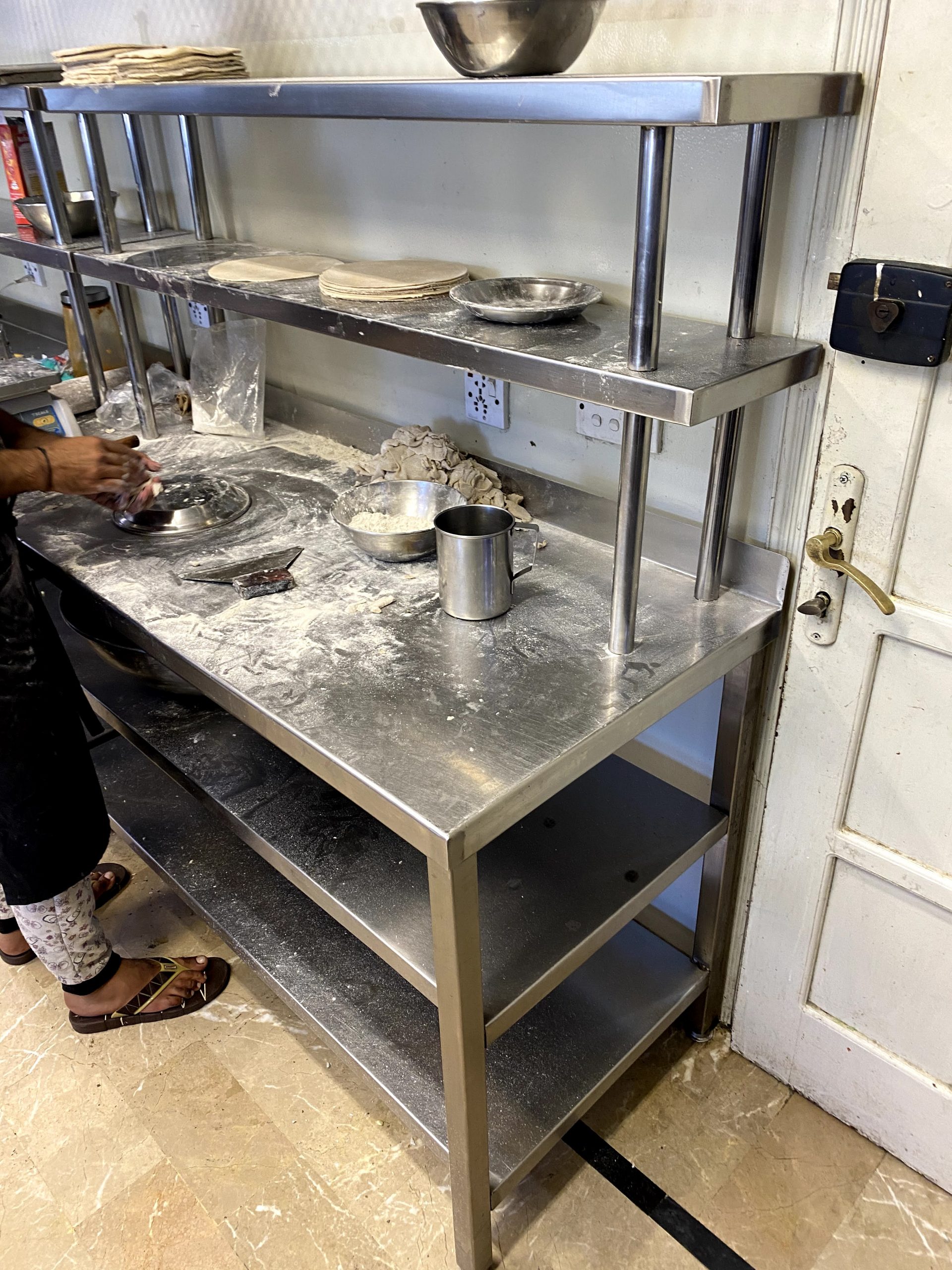 Work Table with 2 under shelf and 2 over shelf — photo 2 of 4